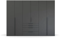 Kleiderschrank PURISMA Graphitgrau