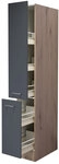Apothekerschrank RALPH San Remo Eiche /grau