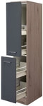 K&uuml;chen Apothekerschrank RALPH Eiche/ grau