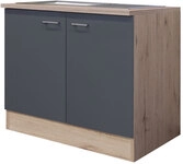 Sp&uuml;lenunterschrank RALPH San Remo Eiche /grau