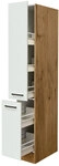 Apothekerschrank Avila Wei&szlig; / Braun