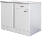 K&uuml;chen Unterschrank WITO 110cm wei&szlig;