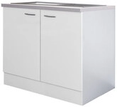 Sp&uuml;lenunterschrank WITO 100 cm wei&szlig;