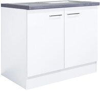 Sp&uuml;lenunterschrank MEGGIE 100 x 85 x 57 cm wei&szlig;