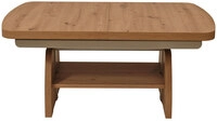 Couchtisch 125-245 x 75 cm Dekor Wildeiche /Dekor Eiche