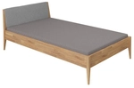 PAIDI Bett STEN 120 x 200 cm braun/ grau