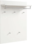VOSS Garderobenpaneel SALEA 80 x 109 cm Lack wei&szlig;