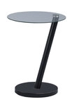 Beistelltisch ONDA schwarz/ Glas