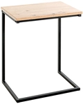 Beistelltisch 40 x 30 cm braun/schwarz