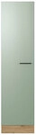 K&uuml;che Geschirrschrank Fiona 50 cm Eiche / gr&uuml;n