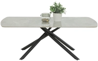 Couchtisch FRIEDA 120x68 cm Mamoroptik