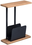 Beistelltisch 50 x 60 x 20 cm Holznachbildung braun