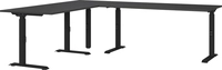 Eckschreibtisch LORENZ 240x200 cm graphit