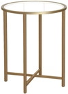 Beistelltisch LAGOS 39 x 53 cm goldfarbig