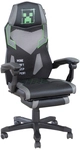 Gaming-Stuhl MINECRAFT schwarz/ grau/ gr&uuml;n