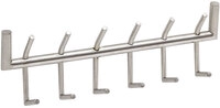 Garderobenleiste 60 x 19 cm silberfarbig