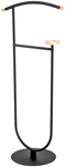 Herrendiener EVERTON 45 x 115 cm Massivholz Buche/schwarz