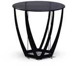 CASAVANTI Beistelltisch MAYA 1 50 x 50 x 50 cm grau/schwarz