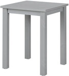 Beistelltisch LENNART 45x55x45 cm Massivholz grau