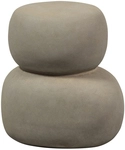 Couchtisch ODA 41 x 35 cm Betonoptik grau-gr&uuml;n