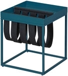 Beistelltisch TILL 35 x 40 cm Metall Petrol