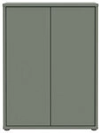 Schuhschrank ARDON 99 x 75 x 35 cm salbeigr&uuml;n