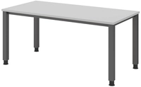 Schreibtisch 160 x 83,5 x 80 cm Grau/ Graphit