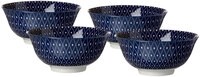Ritzenhoff & Breker Schale ROYAL REIKO 4er Set blau/ wei&szlig;