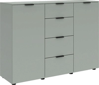 Kommode LINZ 135 x 90 cm salbeigr&uuml;n