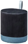 Hocker MILIAN schwarz 38 x 43 x 32,5 cm