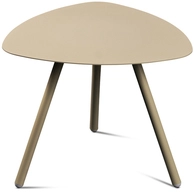 Beistelltisch MIRA 1 50x40 cm cremewei&szlig;