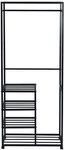 Kleiderst&auml;nder ANDORRA 75 x 183 cm schwarz