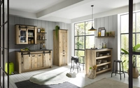 Kombination SHERWOOD K2 Old Style hell Dekor ca. 161 &times; 93 &times; 64 cm