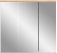 Spiegelschrank GRADO 80 x 75 cm Eiche