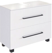 Waschbeckenunterschrank LUZERN 70 x 53 cm Wei&szlig; matt