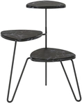 Blumenst&auml;nder ATHENA Metall rund 63 x 55 x 52 cm pulverbeschichtet Marmor-Look