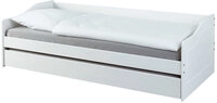 Stauraum-/Funktionsbett DAN 90 x 200 cm wei&szlig;