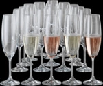 BOHEMIA SELECTION Sektglas LIBERA Kristallglas 12er Set 23 cm Transparent/Klar