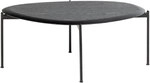 Couchtisch KOTA 92 x 68 x 36 cm Schwarz