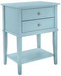 Nachttisch FRANKLIN 71 x 55 x 39 cm lackiert Blau