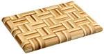 KESPER Schneidebrett Bambus 35 x 25 x 3,5 cm Braun/Beige