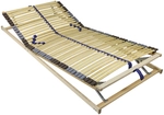 Lattenrost BLUE ROYAL KF Birke 90 x 200 x 8 cm Braun/Blau/Grau