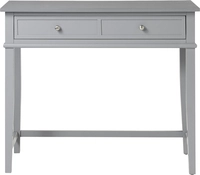 Schreibtisch FRANKLIN 89 x 45 x 75 cm lackiert Grau