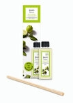 ipuro Raumduft ESSENTIALS Glas/Kunststoff/Holz 25,1 x 6,0 x 5,3 cm 200 ml lime light