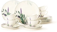 Seltmann Weiden Kaffeeservice SAVONA 18-tlg. Porzellan rund Provence Mehrfarbig
