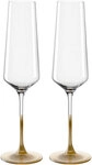 Leonardo Sektglas PUCCINI 2er Set Kristallglas Durchmesser 4,5 cm