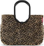 reisenthel Einkaufstasche LOOPSHOPPER L Kunststoff 48,5 x 28,5 x 6,5 cm leo fake fur