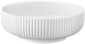 Seltmann Weiden Sch&uuml;ssel SENTO Porzellan &Oslash; 20 cm Wei&szlig; Wave
