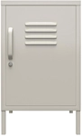 Kommode BRADFORD Metall 68 x 39 x 37 cm Taupe-Farbton