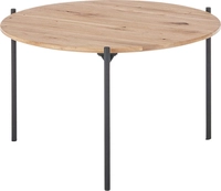 CASAVANTI Couchtisch ASSUAN 55x55 cm Metall Eiche